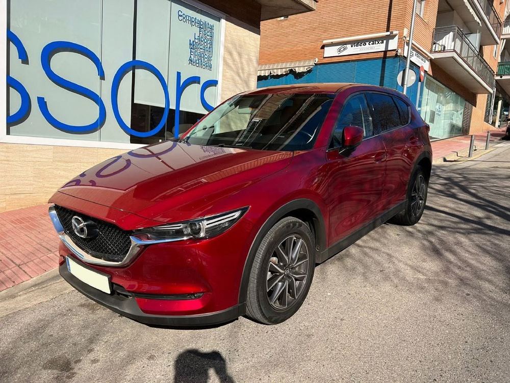 Mazda CX-5 rojo